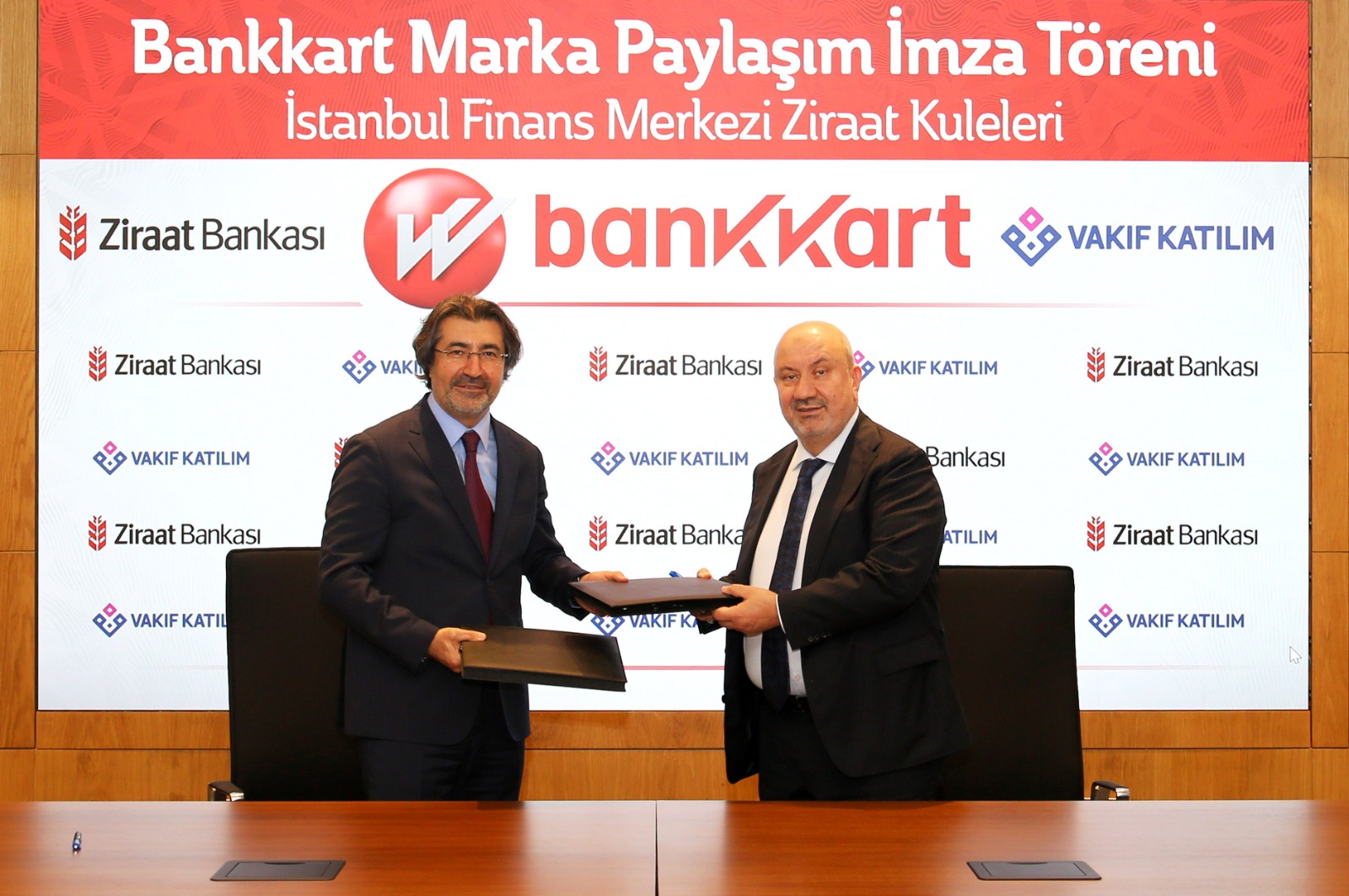 Ziraat Bankası ve Vakıf Katılım'dan Bankkart marka iş birliği anlaşması