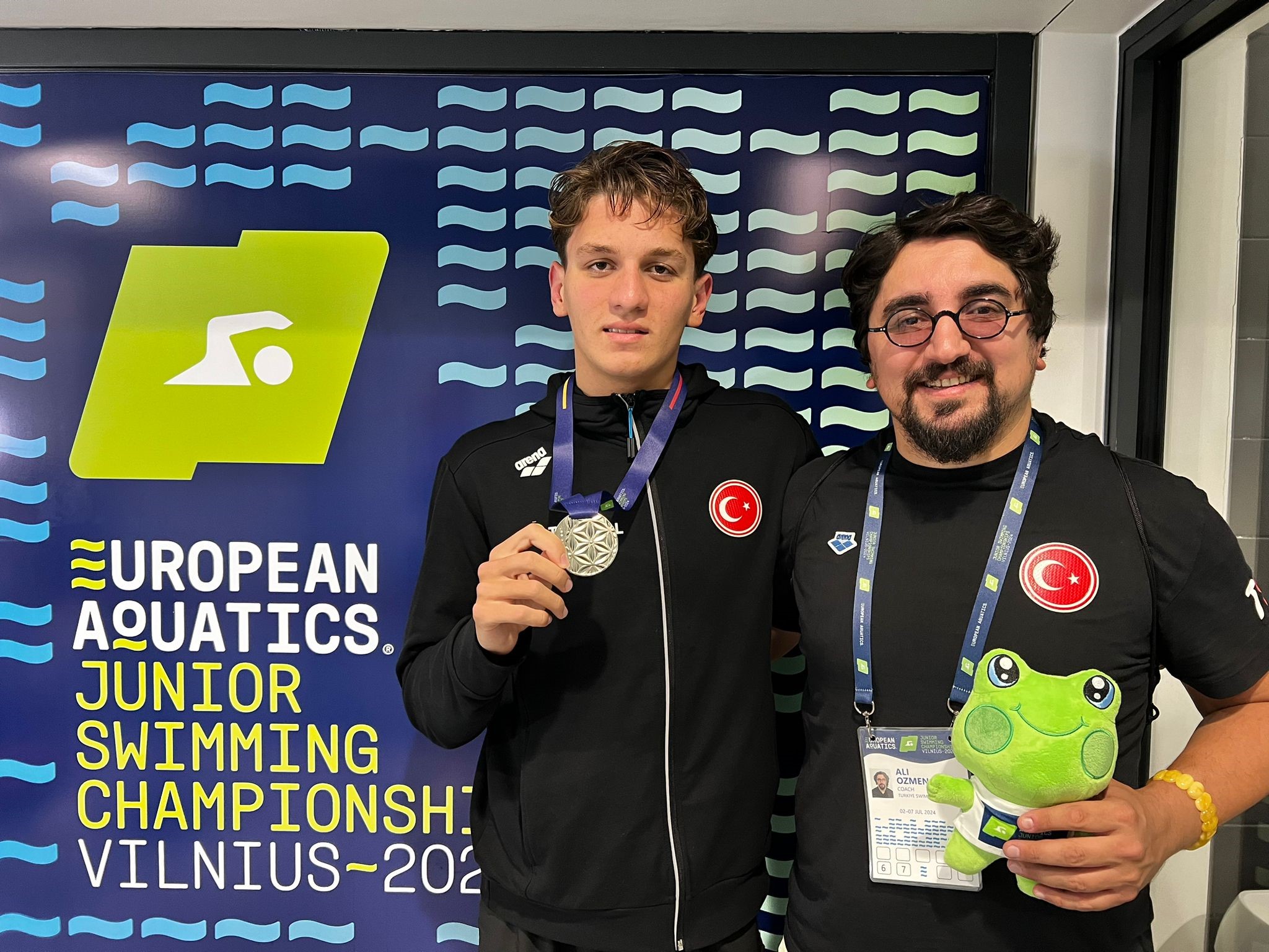 Milli sporcu Ahmet Burak Işık, gümüş madalya kazandı