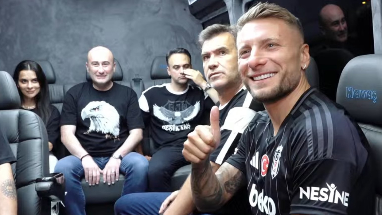 Beşiktaş'ın yeni golcüsü Ciro Immobile İstanbul'da!