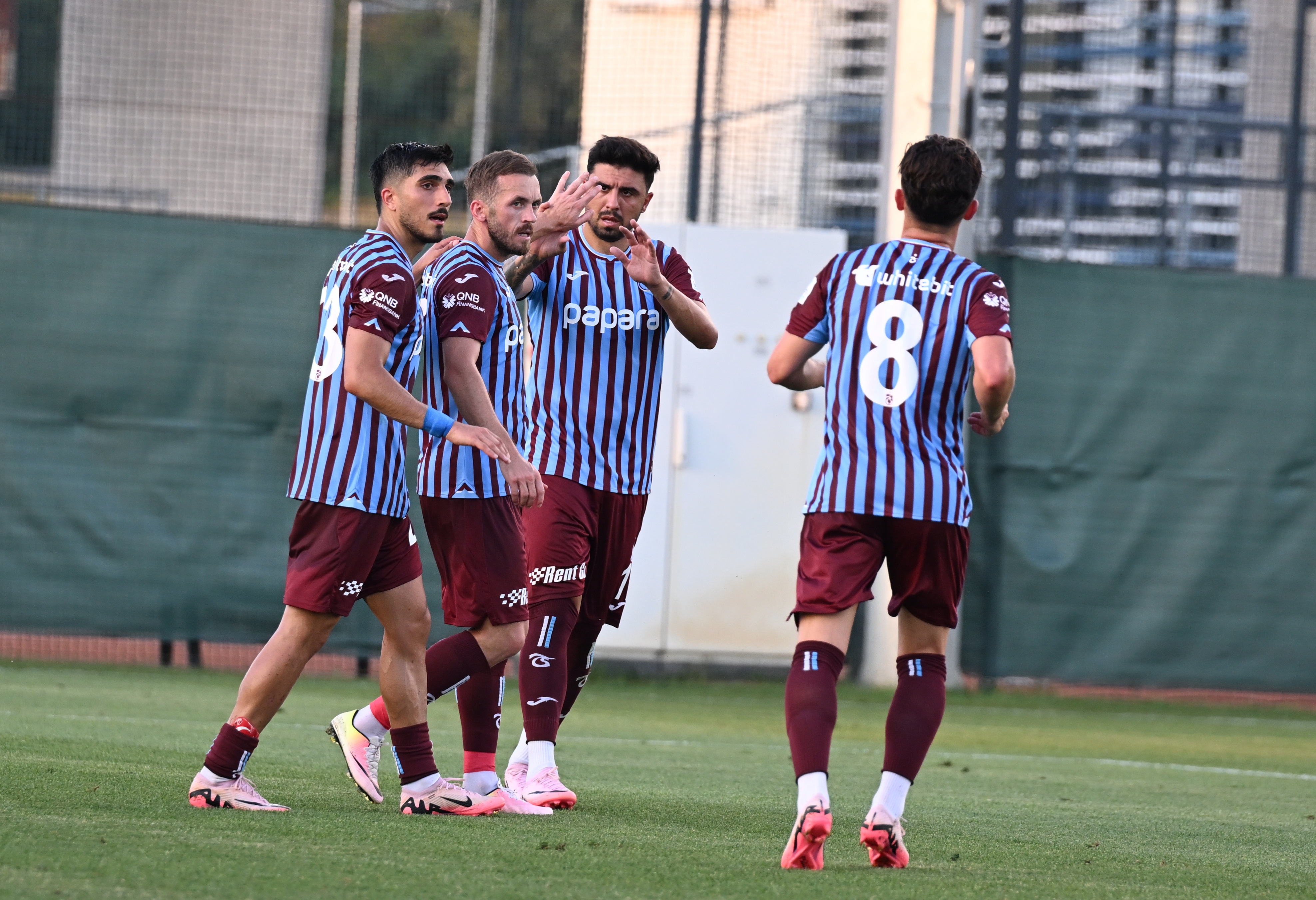 Trabzonspor, hazırlık maçında 3 golle güldü