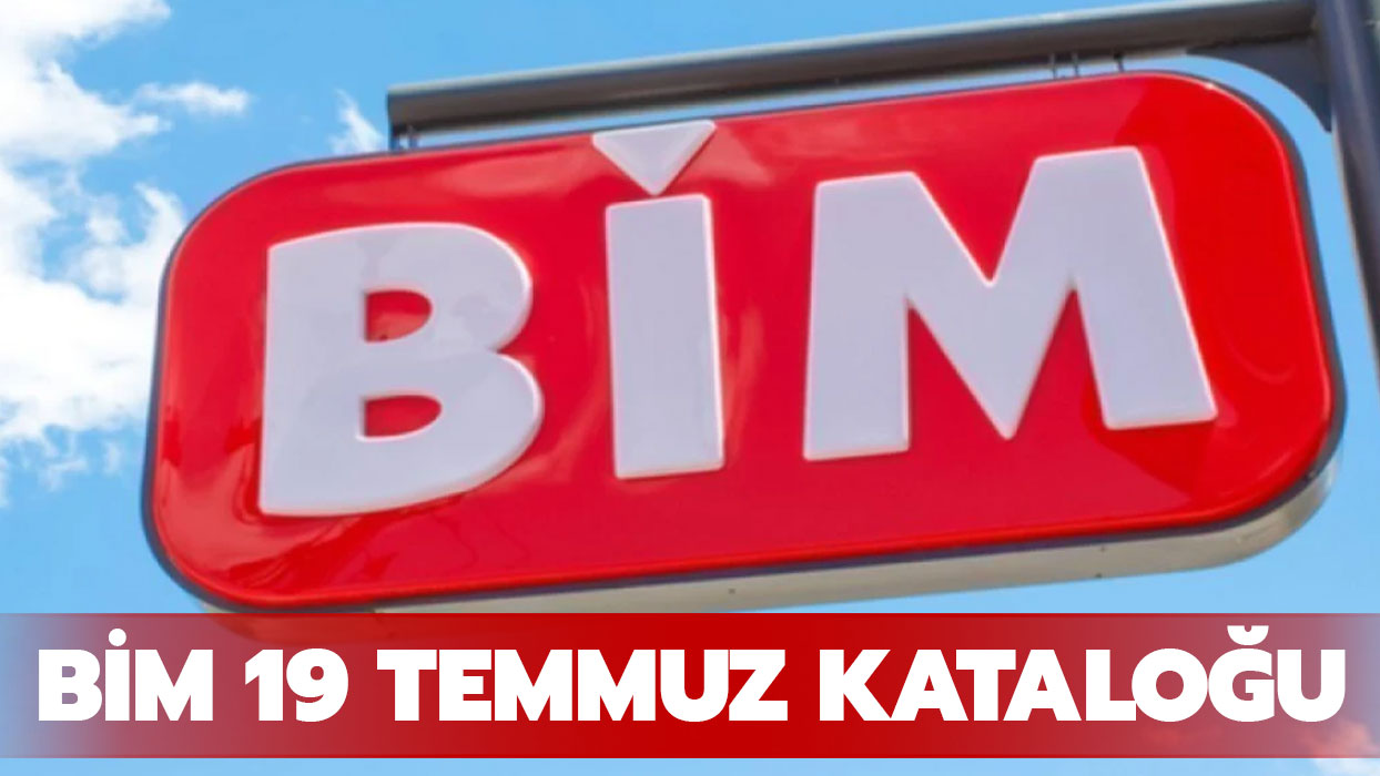 BİM'e bu hafta neler geliyor? BİM 19 Temmuz aktüel ürünler kataloğu yayında!