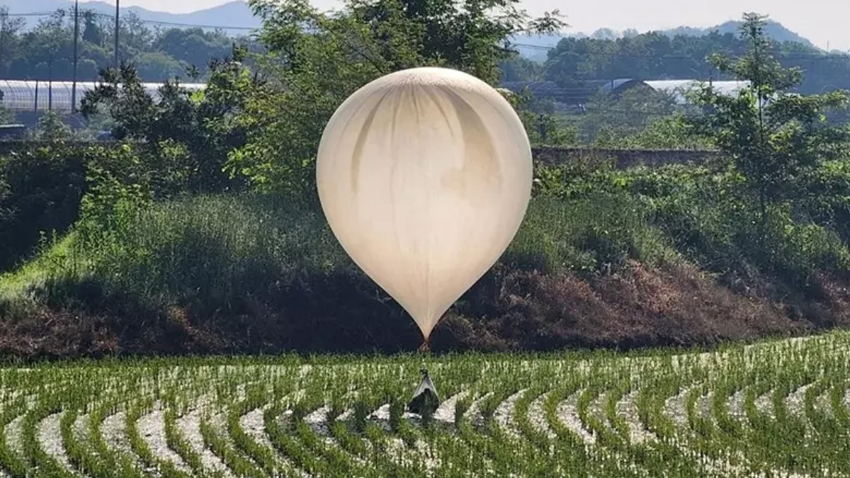 Kuzey Kore ve Güney Kore arasında 'çöp balonu' savaşı devam ediyor