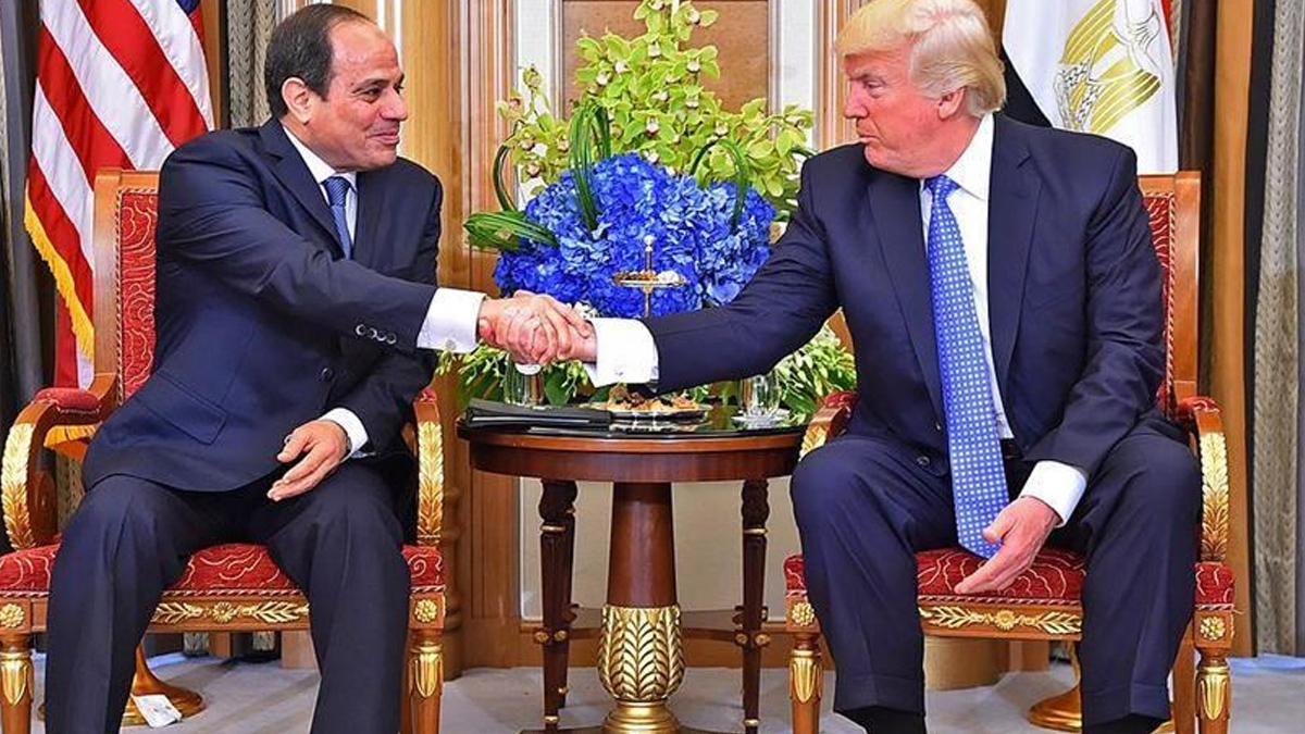 Sisi'den Trump'a 'geçmiş olsun' telefonu