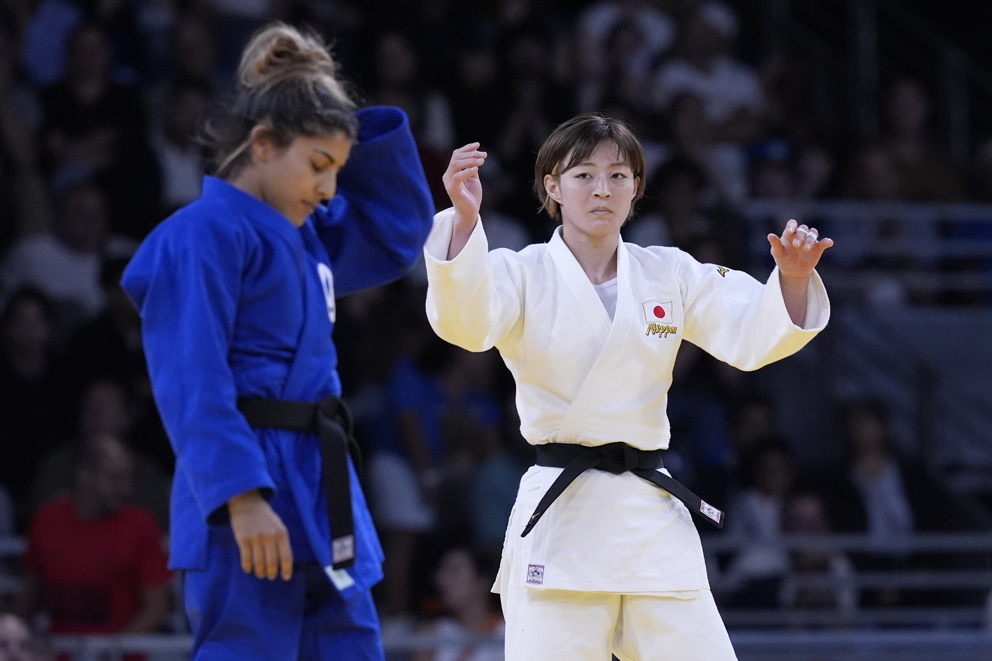 Natsumi Tsunoda, judoda altın madalyanın sahibi oldu