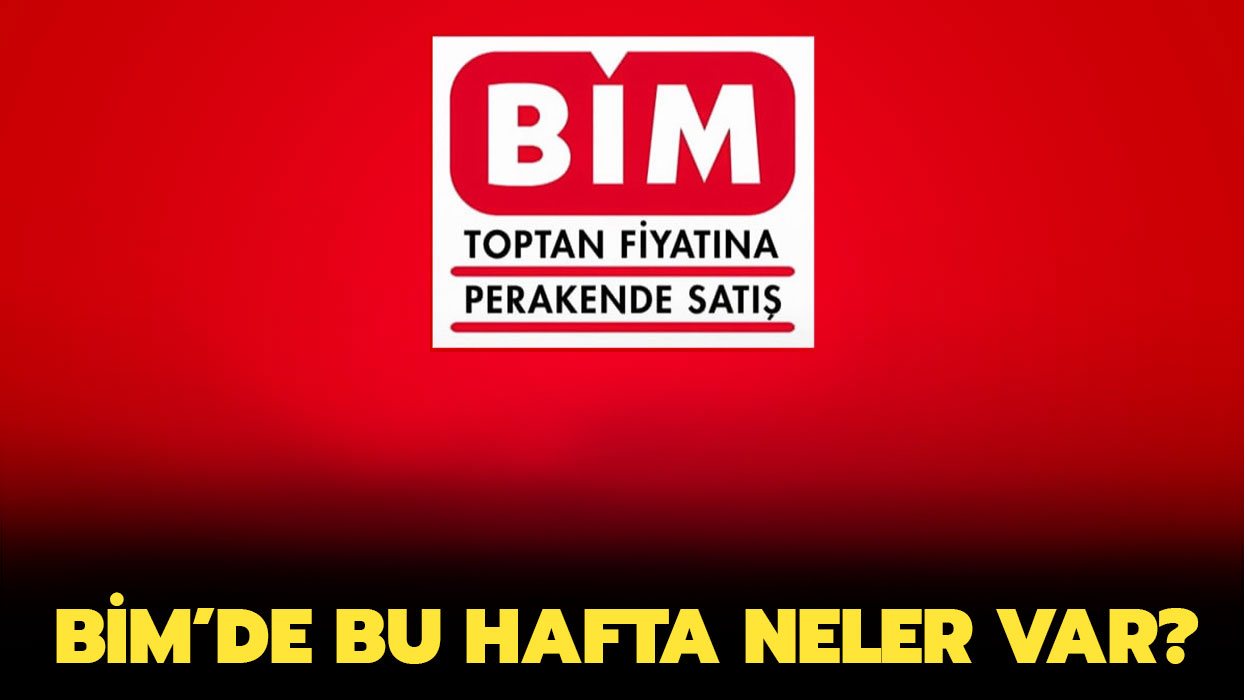 BİM'de bu hafta neler var? 16 Ağustos 2024 BİM aktüel ürünler kataloğu