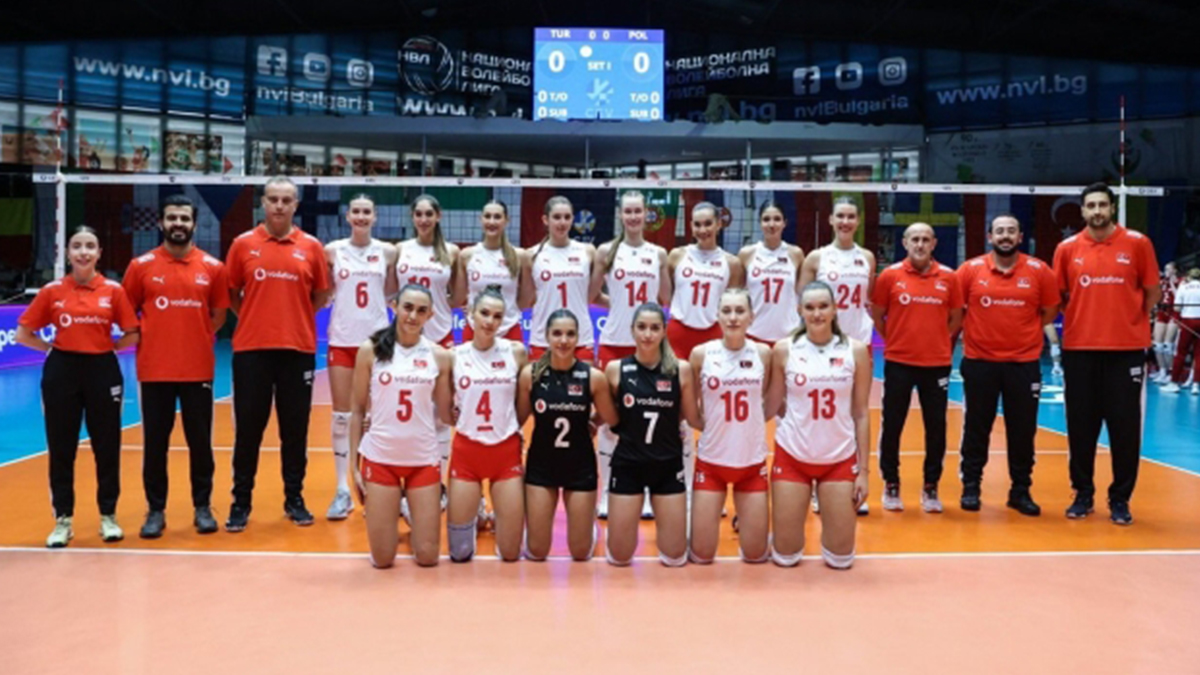 Tebrikler kızlar! U20 Kadın Milli Voleybol Takımımız, Avrupa şampiyonu