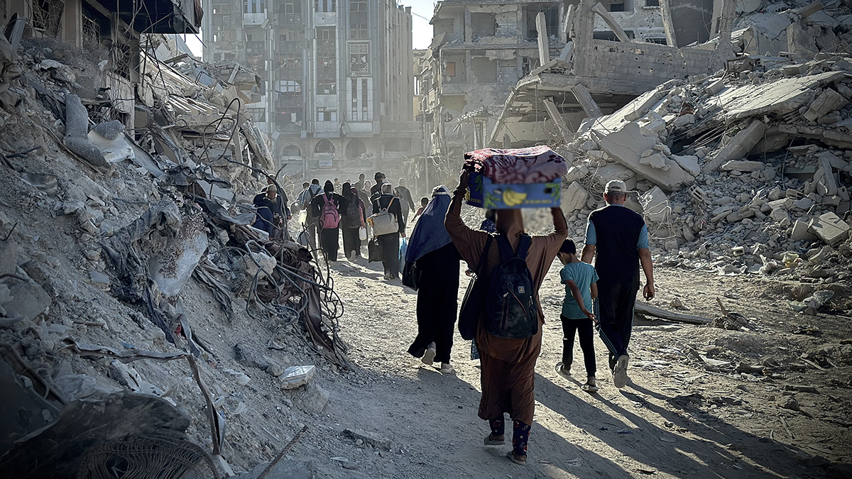 Soykırımcı İsrail'in zorunlu göç planı! 450 bin Filistinli yerinden edildi