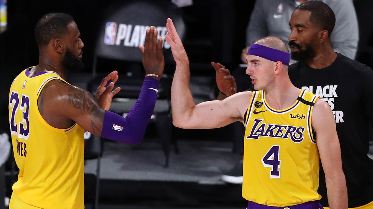 Alex Caruso: LeBron özgüven kazanmamı sağladı