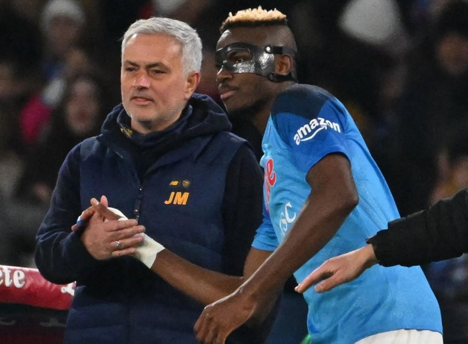 Söyledikleri gündem oldu! Mourinho'dan Victor Osimhen için olay sözler