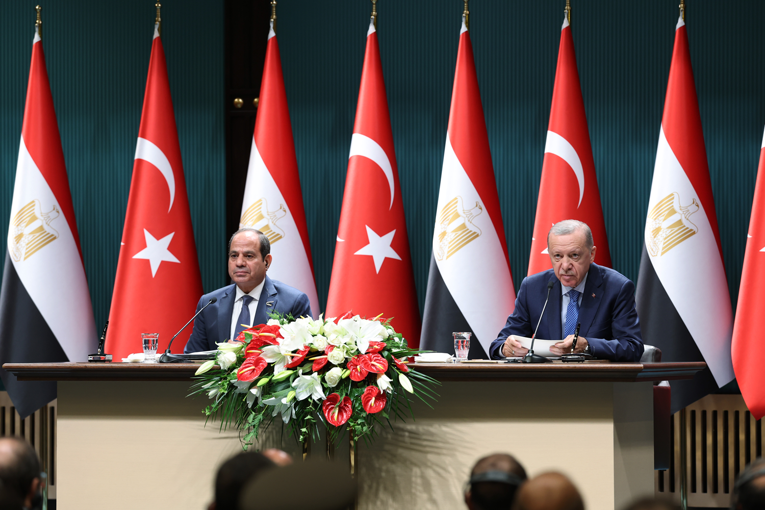 Sisi Ankara'da... Başkan Erdoğan: Netanyahu'nun Mısır'a yönelik ithamlarını reddediyoruz