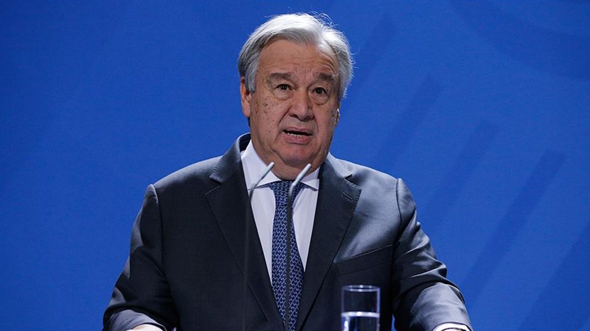 Guterres: Gazze'deki ölümün benzerine rastlamadım
