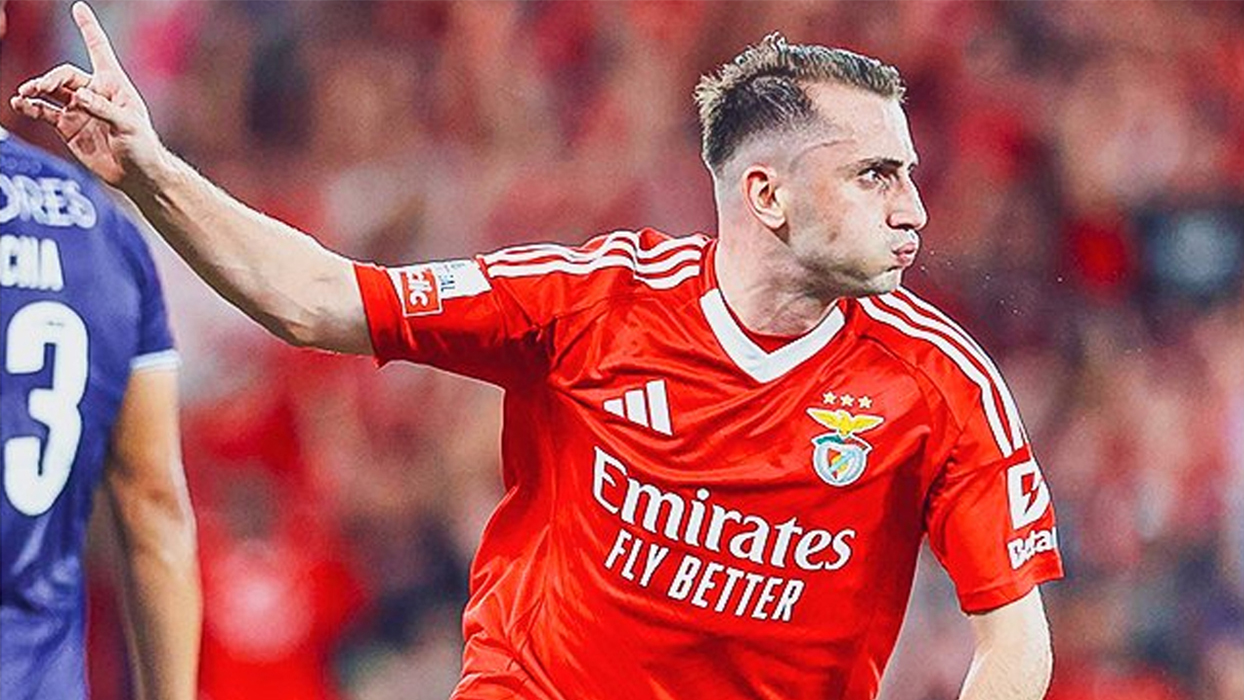 Kerem Aktürkoğlu, Benfica'da ilk golünü attı