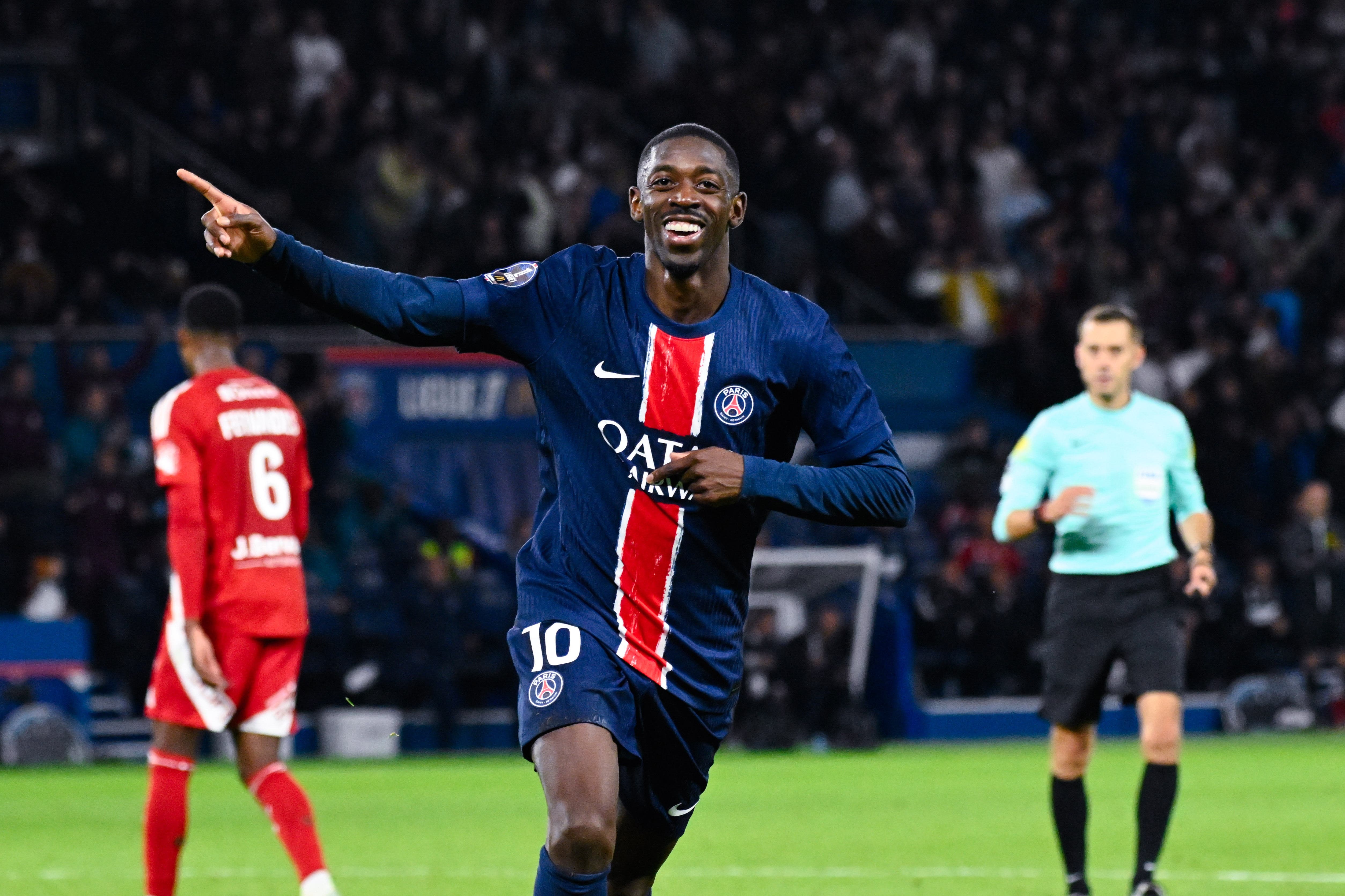 Dembele, PSG'yi zafere taşıdı