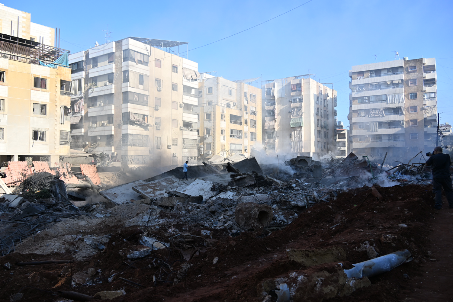 Hizbullah'ın kalesinde büyük yıkım! 2006'dan bu yana en ağır hava bombardımanı