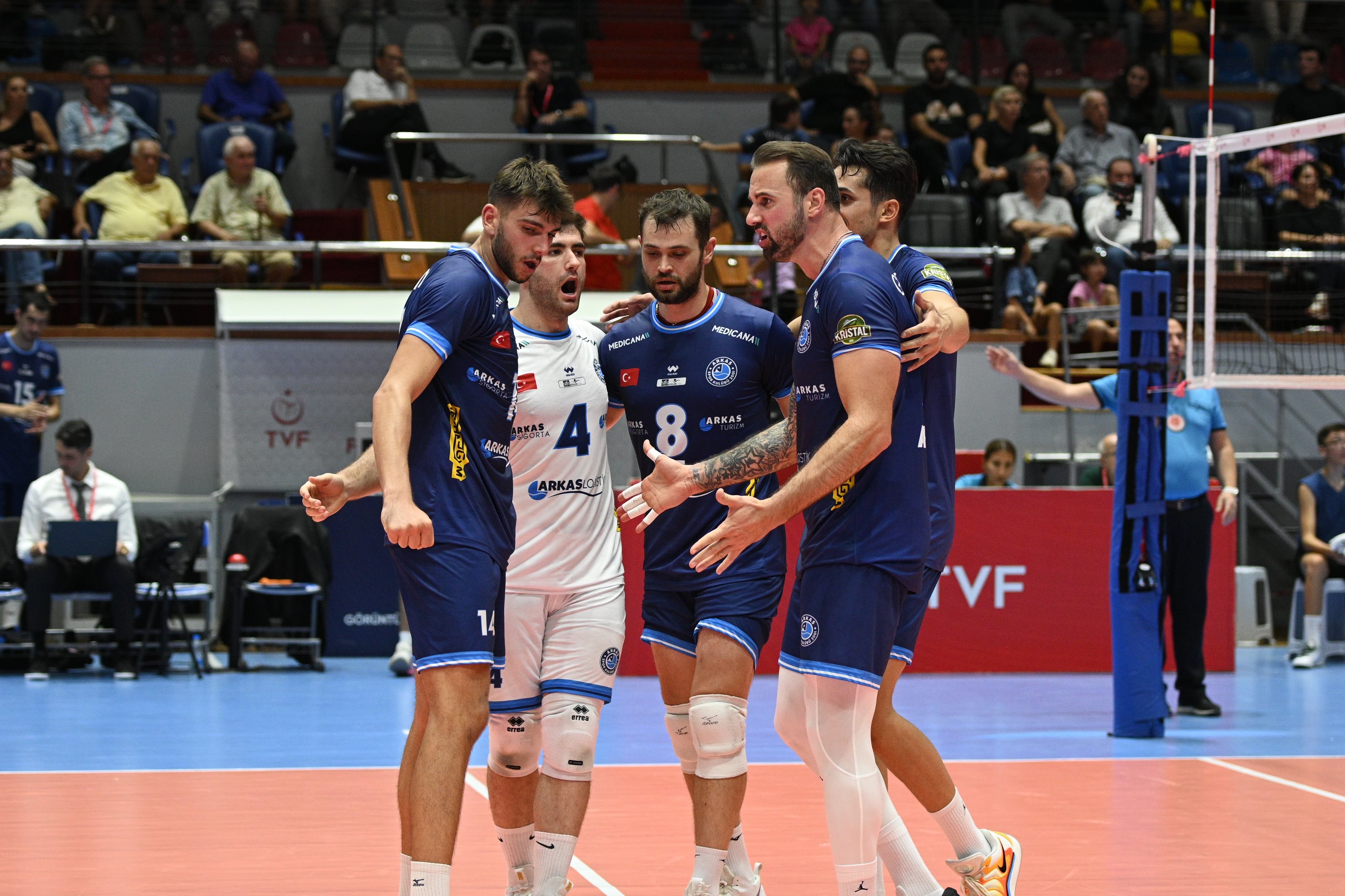 Arkas Spor yarın Avrupa sahnesine çıkıyor! Rakip: Akaa Volley