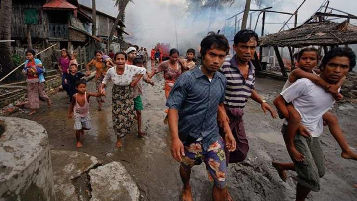 Myanmar'da iç savaş! Arakan'a düzenlenen hava saldırısında 1 bebek ve 1 çocuk öldü