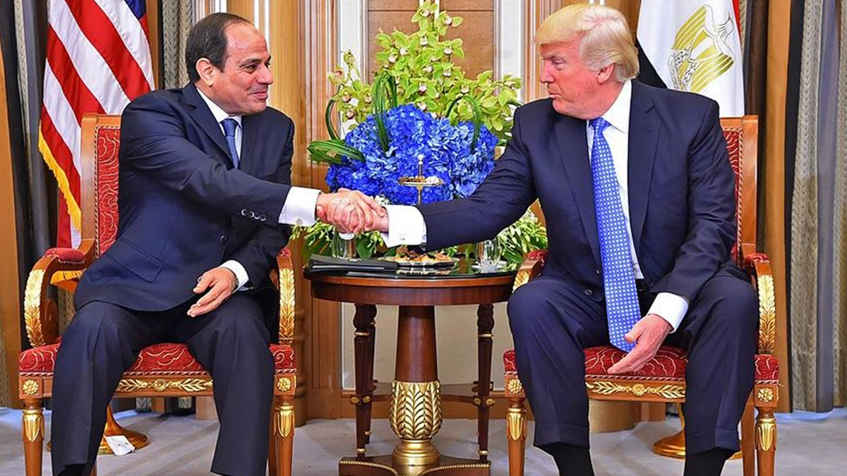 Sisi'den Trump'a 