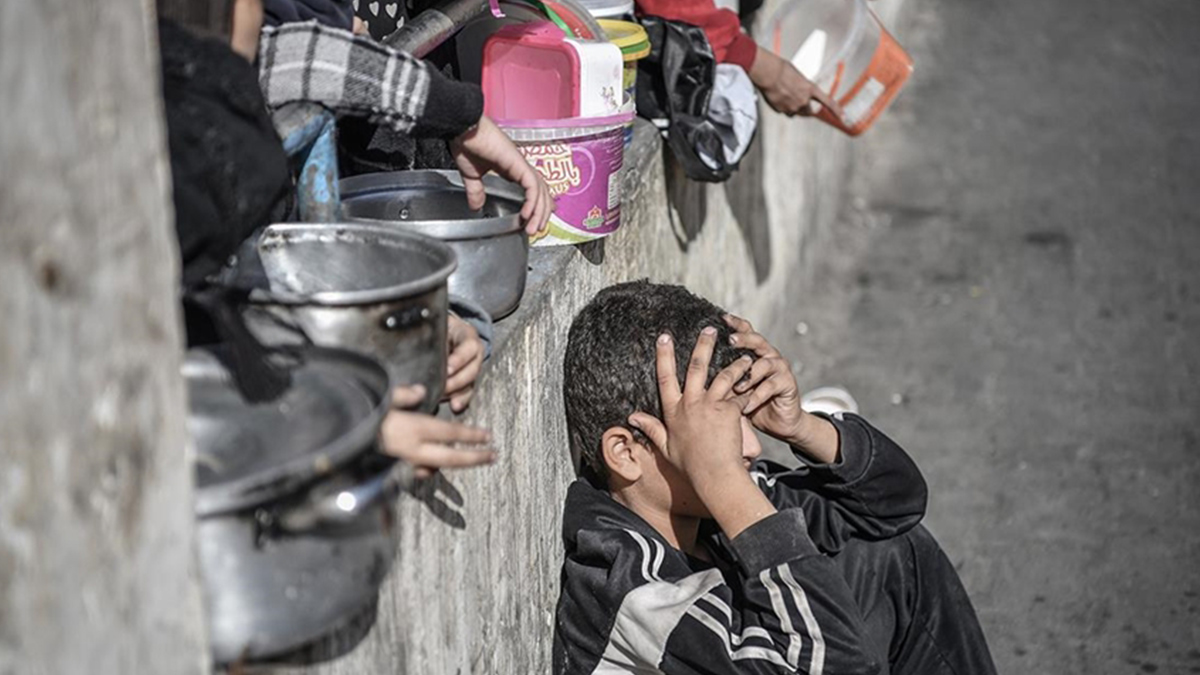 UNICEF'ten Gazze Uyarısı: Çocuklar kıtlık tehlikesi altında