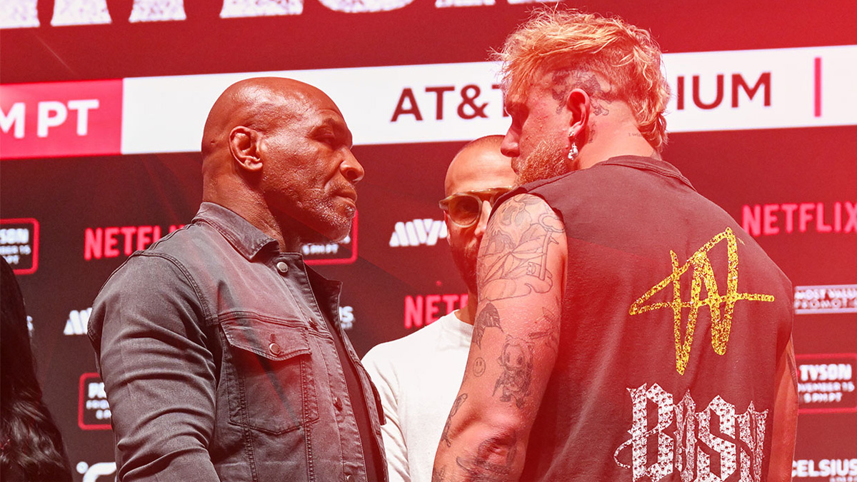 Tarihi maç öncesi ortalık karıştı! Mike Tyson'dan Jake Paul'a tokat