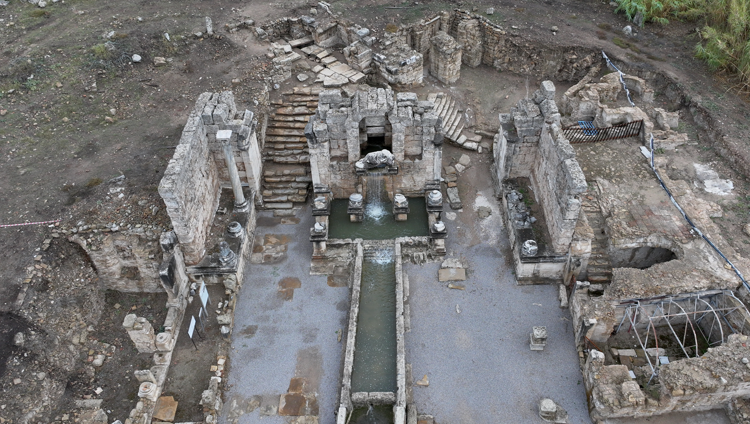 1800 yıl sonra su akmaya başladı