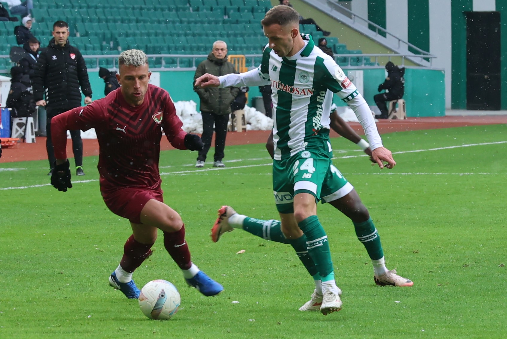 Konyaspor ile Hatayspor yenişemedi