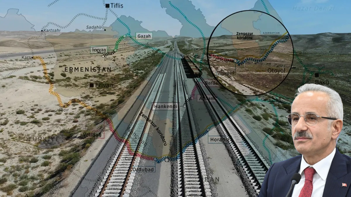 Türkiye'den Zengezur hazırlığı! Bakan Uraloğlu: Kars-Iğdır-Aralık-Dilucu demiryolu hattı projesi başlıyor