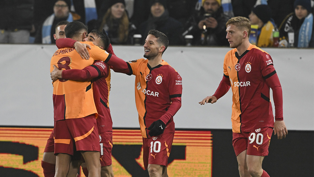 Namağlup yoluna devam ediyor! Galatasaray Avrupa Ligi'nde play-off'u garantiledi!