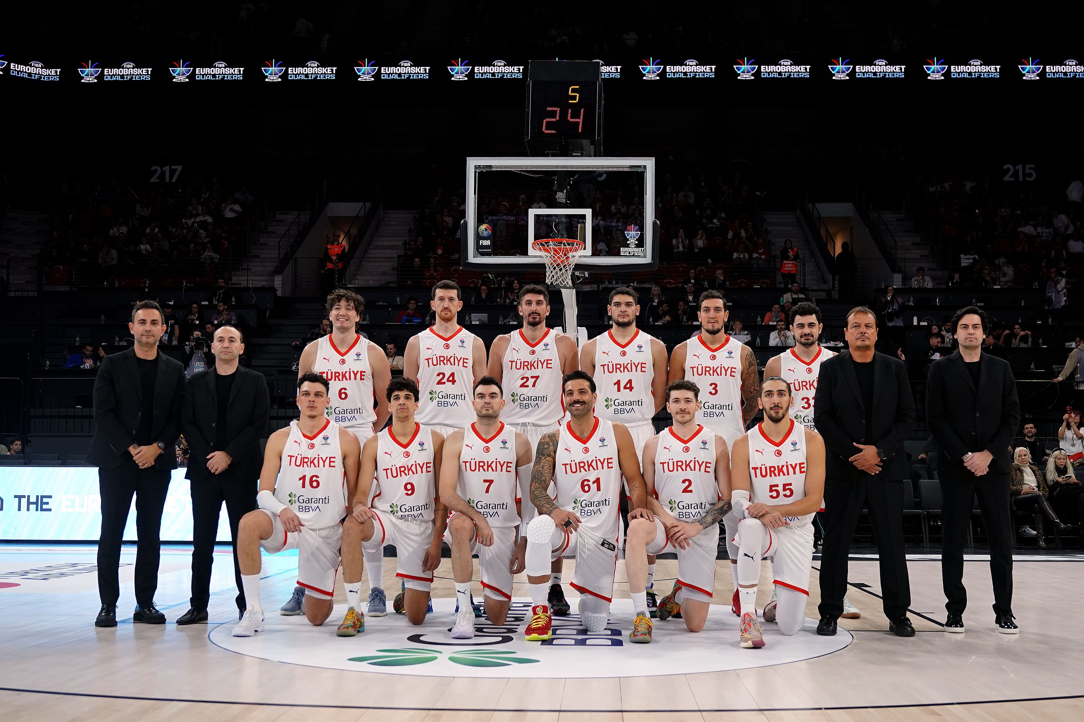 A Milli Erkek Basketbol Takımı'nın FIBA EuroBasket 2025 Elemeleri'ndeki aday kadrosu belli oldu