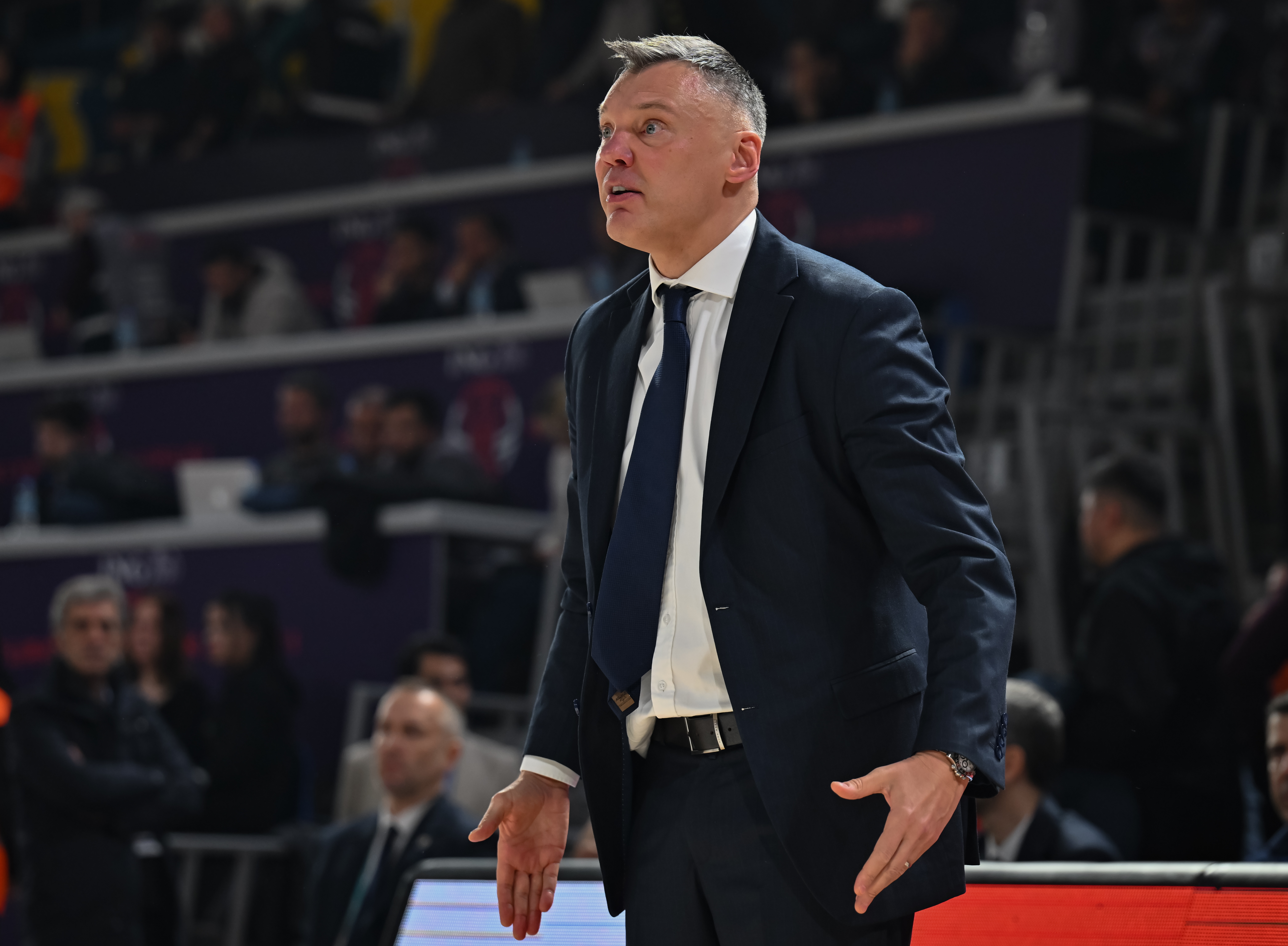 Sarunas Jasikevicius: Beşiktaş ile yaptığımız maçlar zor geçiyor