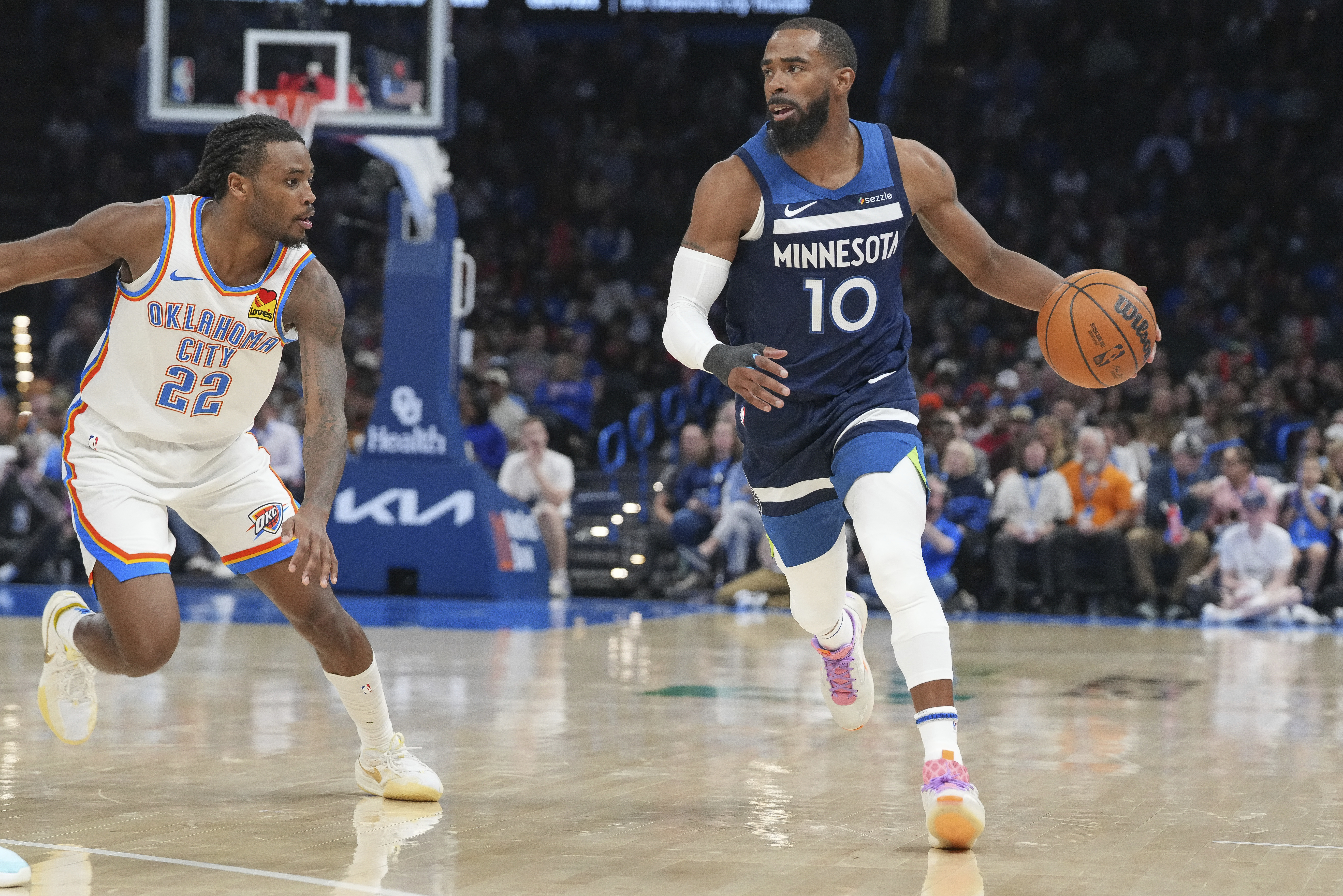 Timberwolves uzatmalarda geriden gelerek Thunder'ı devirdi