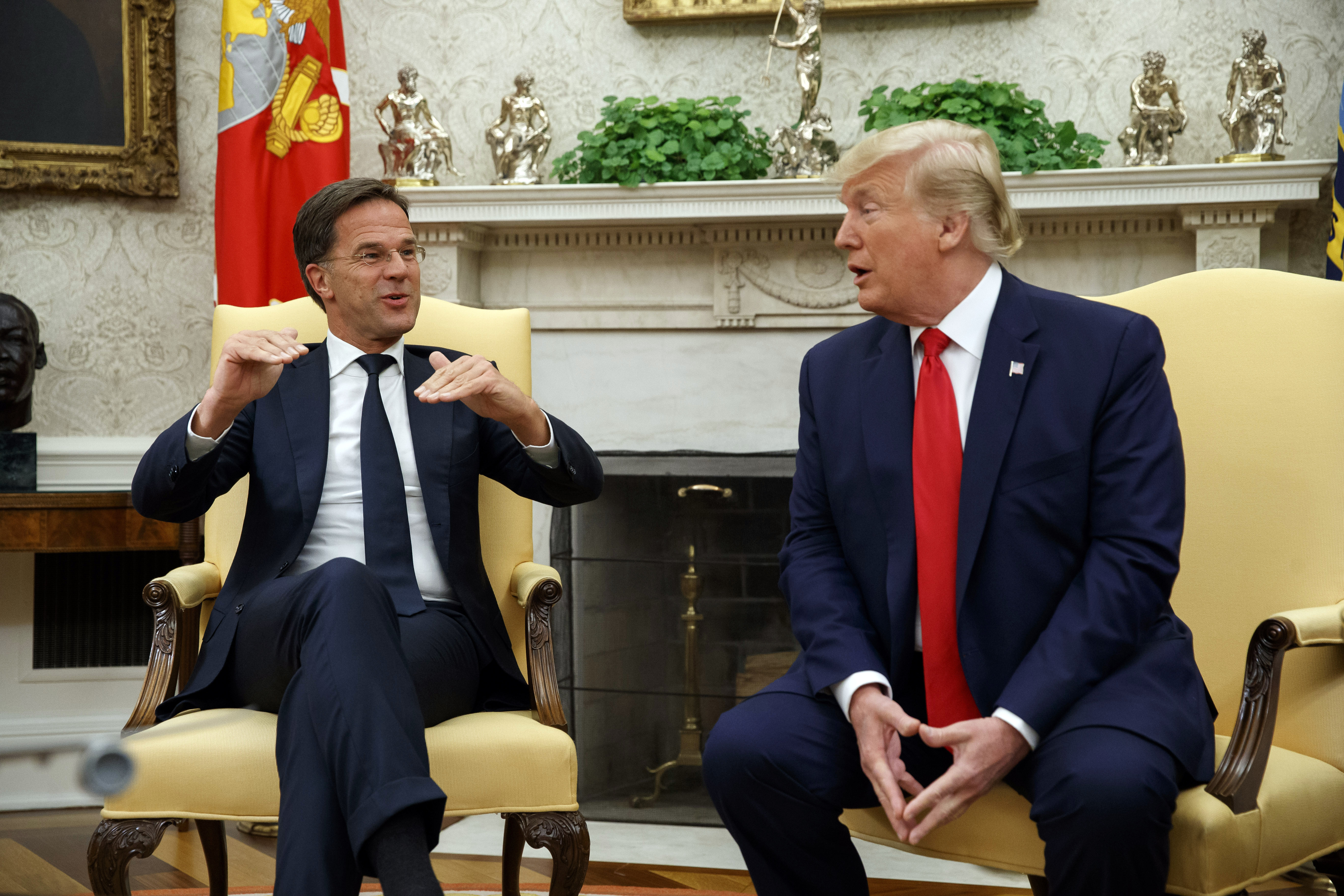 Rutte, Trump ile görüştü: ABD ve NATO güçleniyor