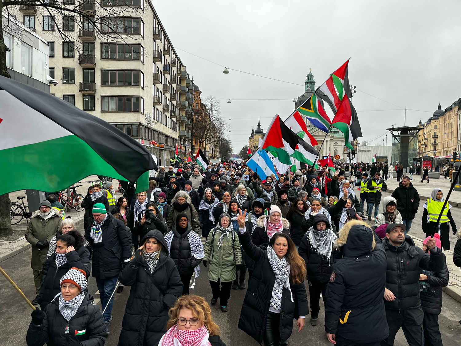 Trump'ın Gazze planı İsveç'te protesto edildi