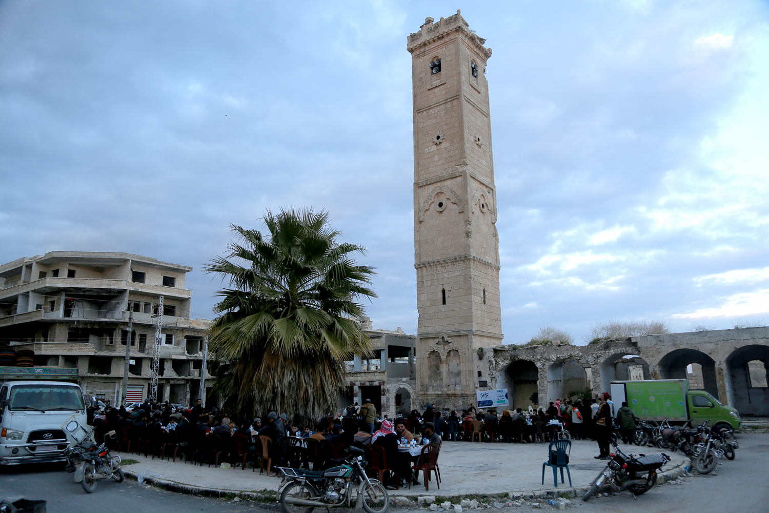 İdlib'de toplu iftar programı