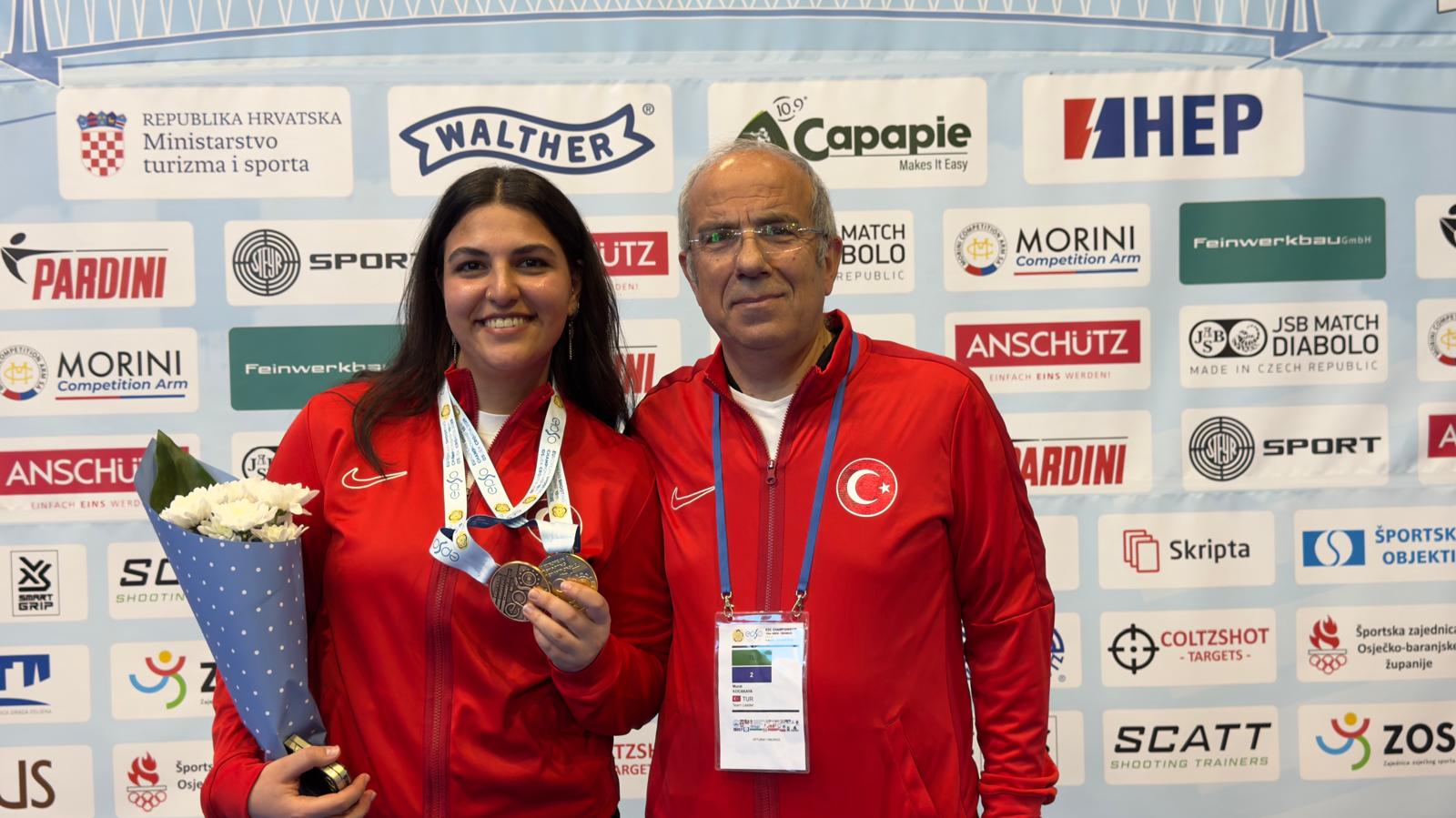 Şevval İlayda Tarhan'dan Avrupa Şampiyonası'nda bronz madalya