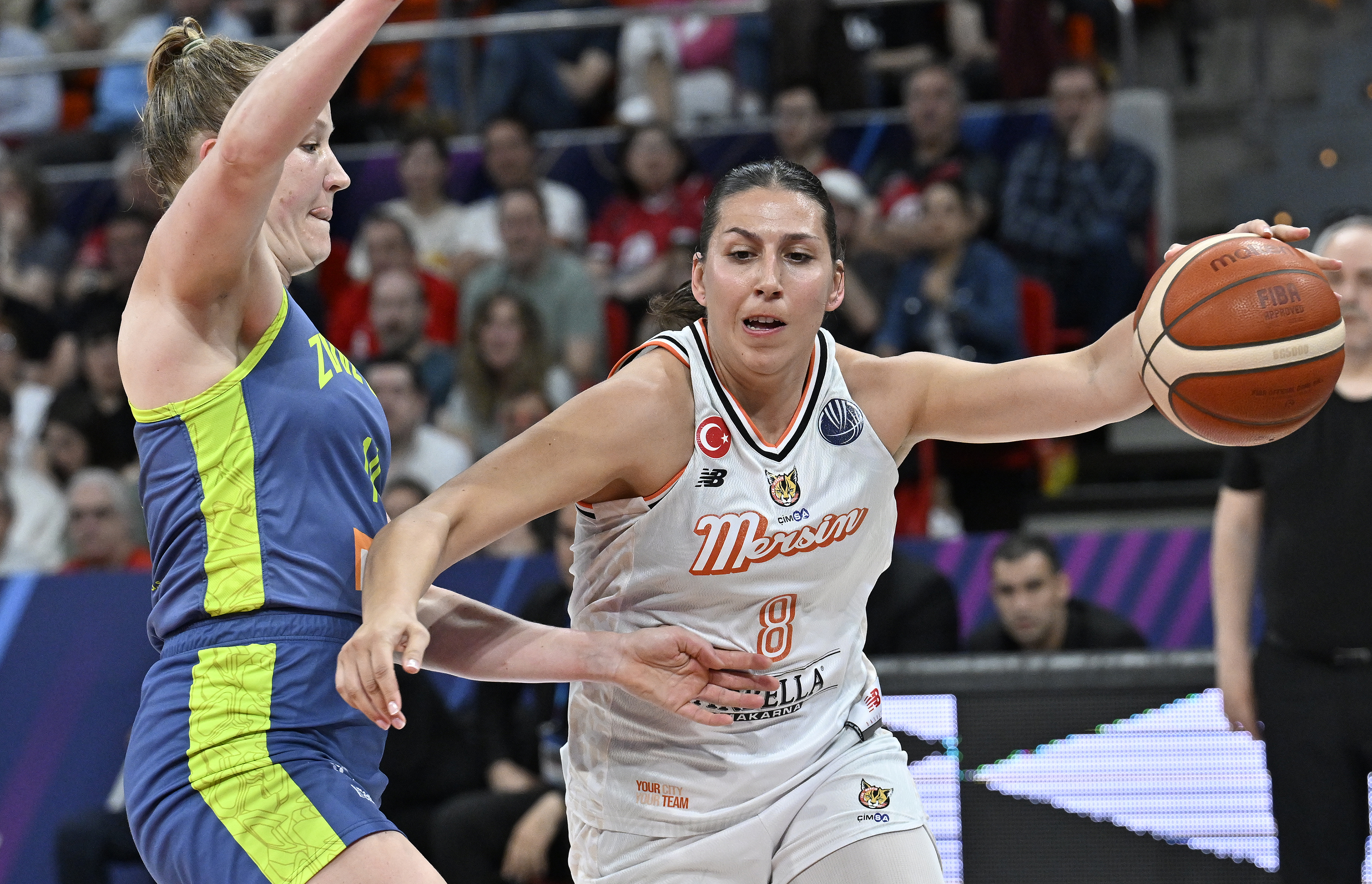 ÇBK Mersin sonunu getiremedi! Avrupa ikincisi oldu