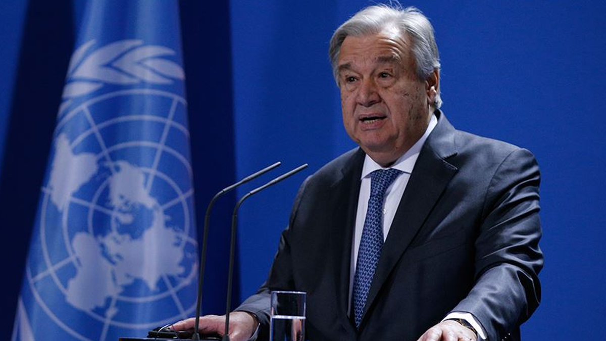 Guterres'ten geçmiş olsun mesajı: Türk halkıyla dayanışma içindeyiz