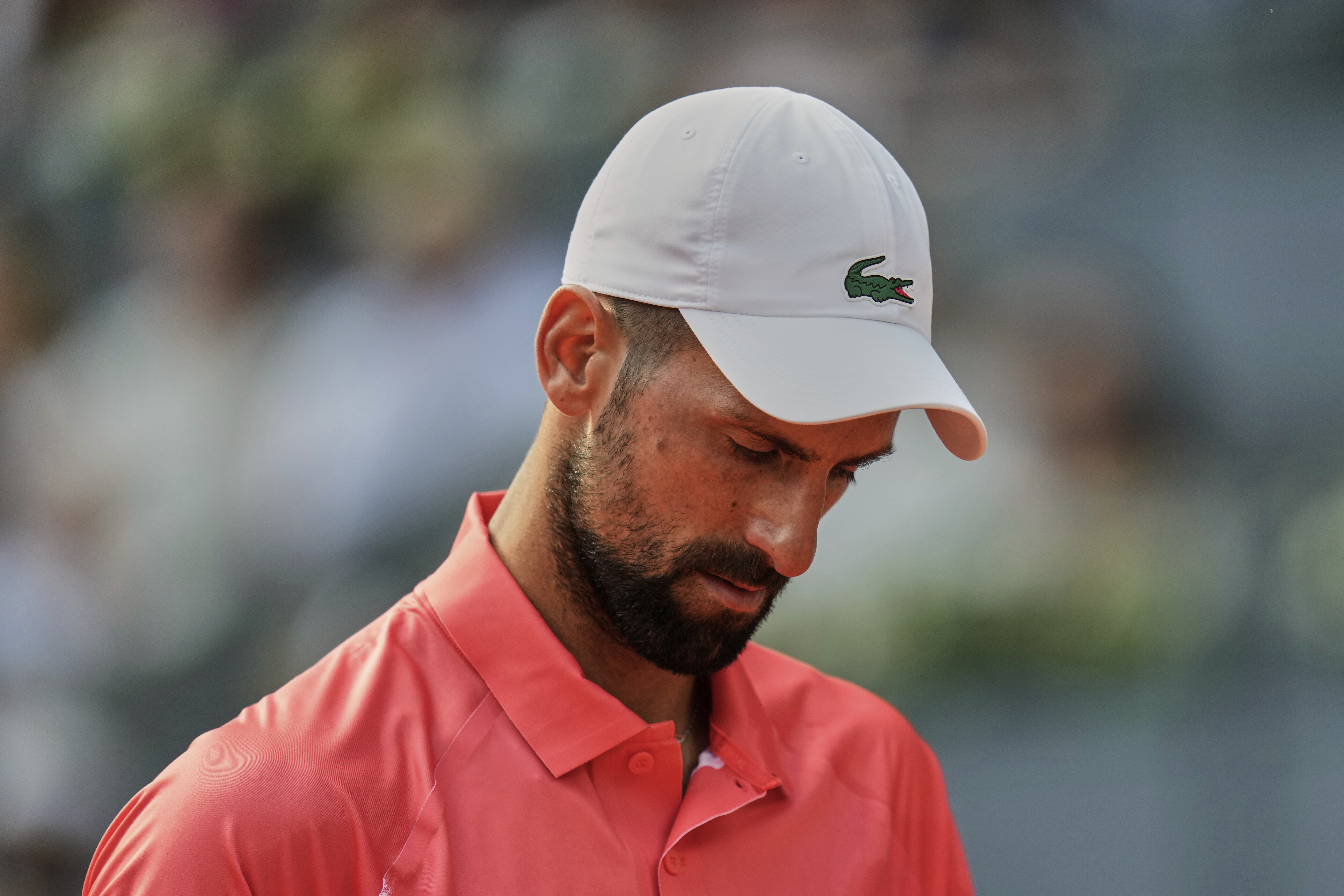 Novak Djokovic, Roma'dan çekildi