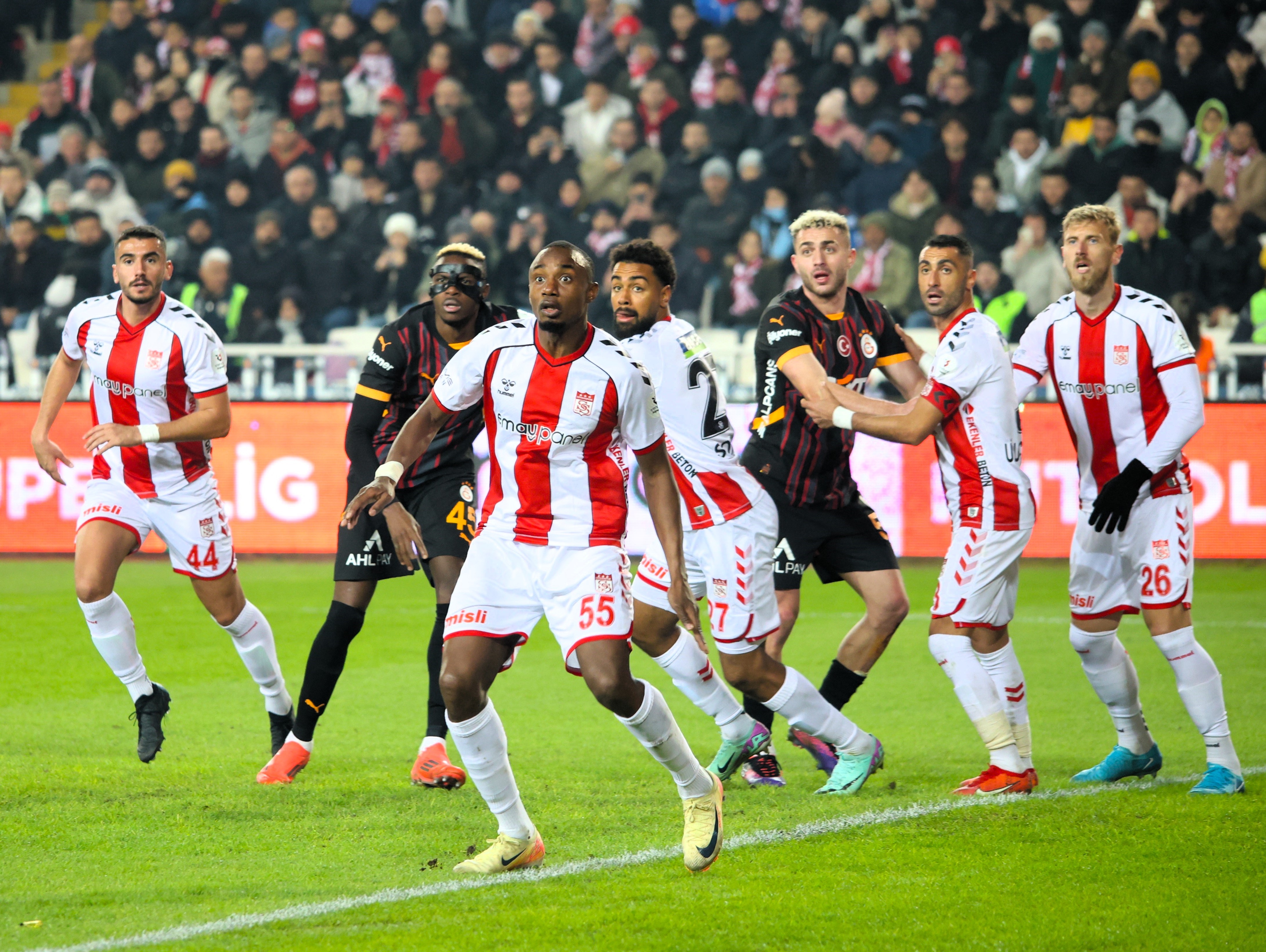 Galatasaray ile Sivasspor 38. kez karşı karşıya gelecek