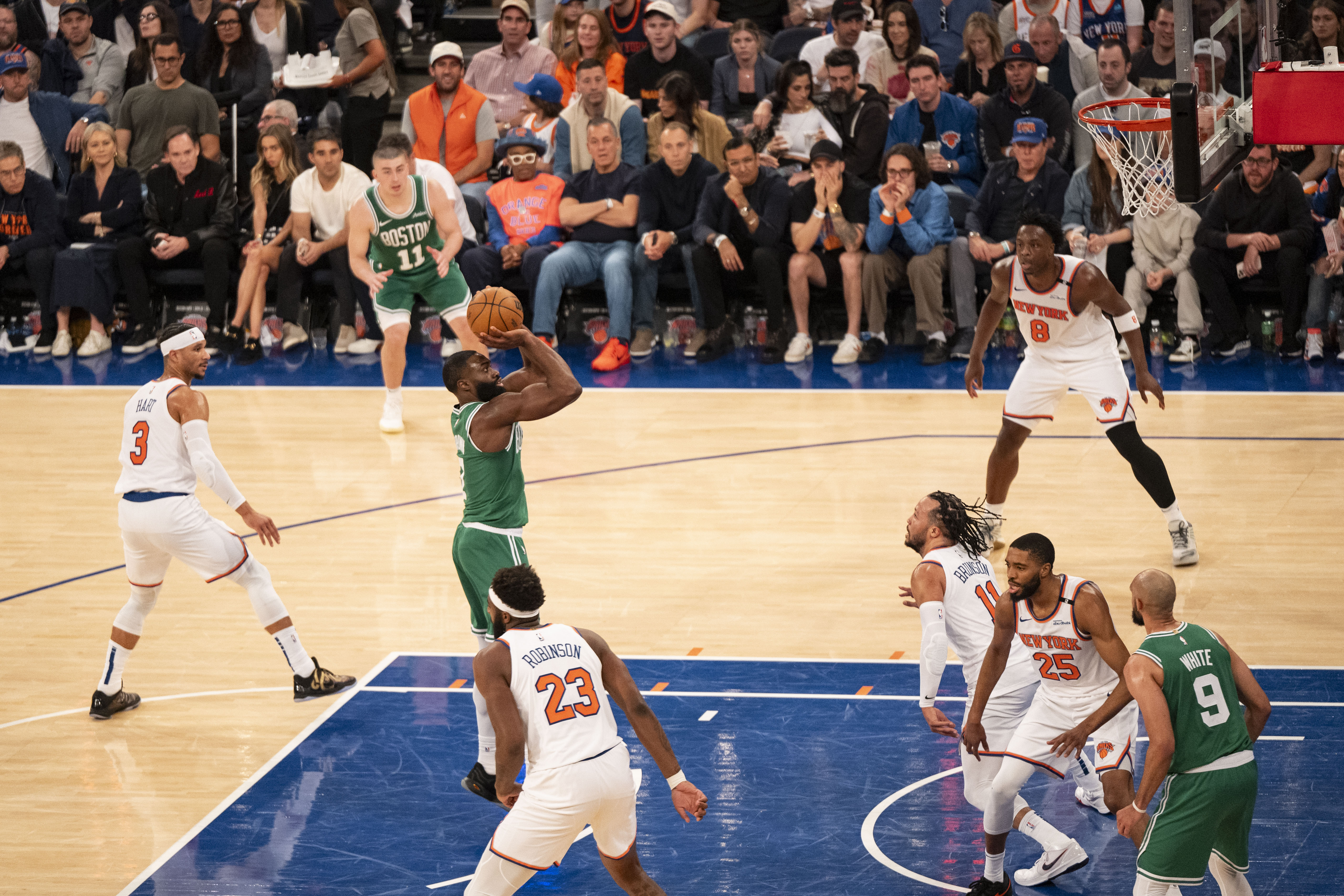 Boston Celtics, New York Knicks'e fark attı