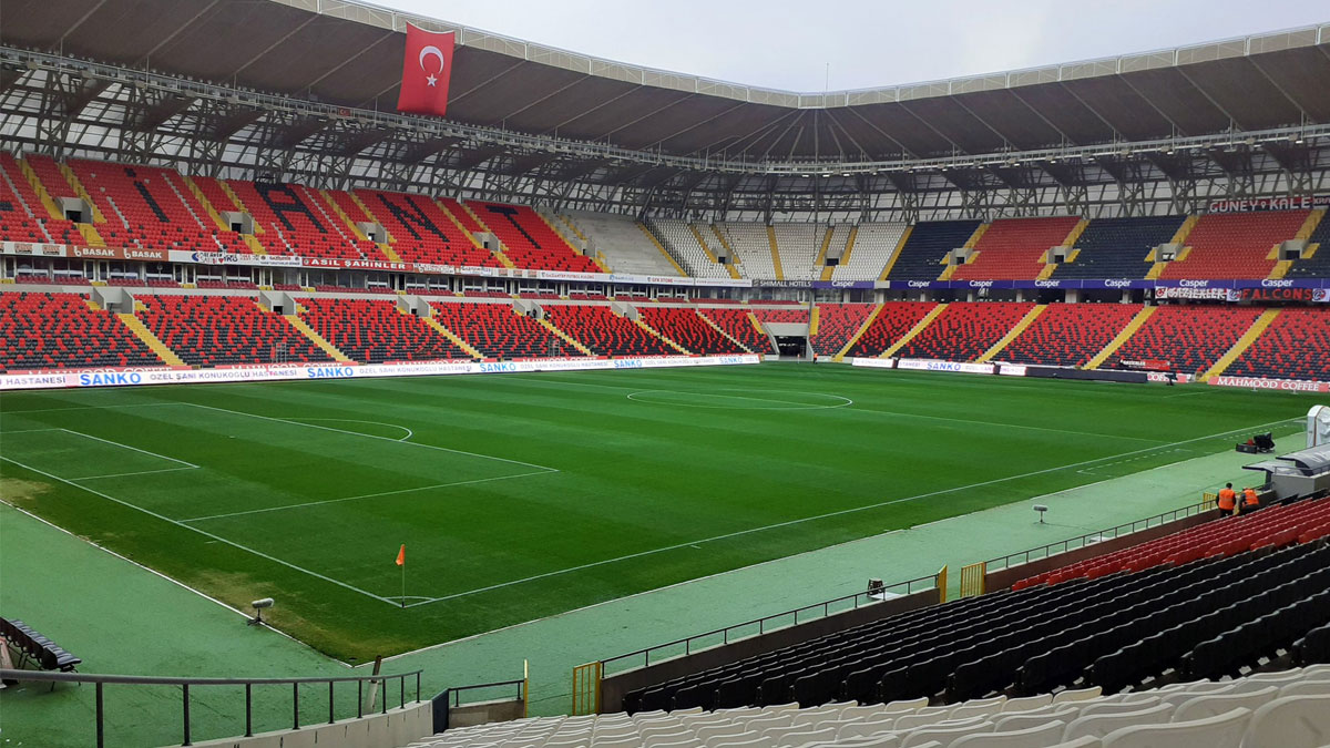 Gaziantep Stadyumu dev finale hazırlanıyor