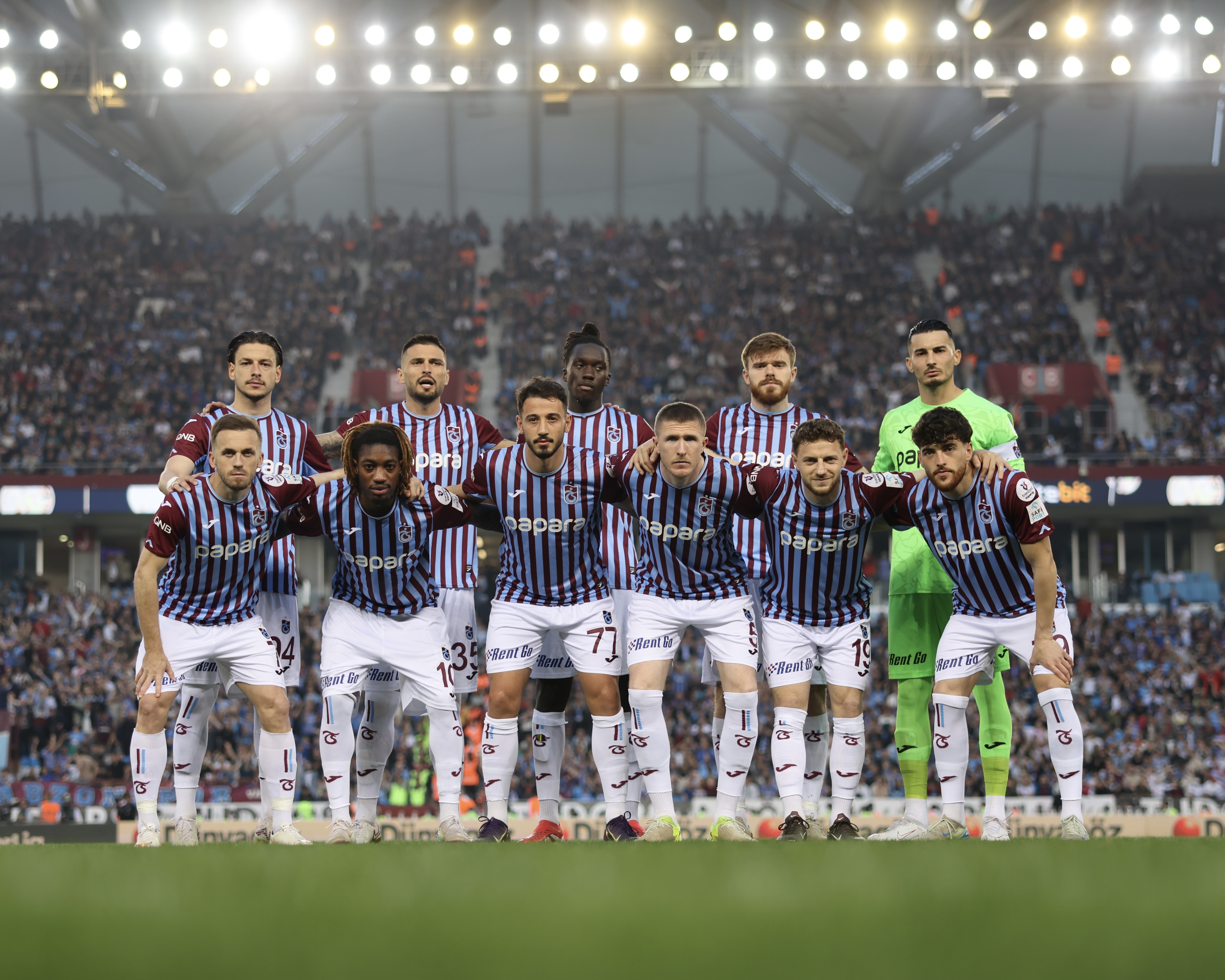 Trabzonspor, Türkiye Kupası final maçı kamp kadrosunu açıkladı