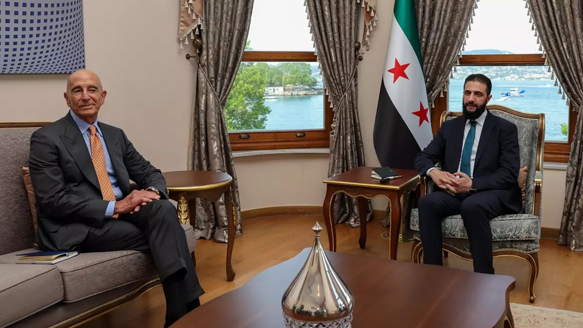 Diplomatik temas İstanbul'da gerçekleşti: Şara, ABD'li temsilciyi kabul etti