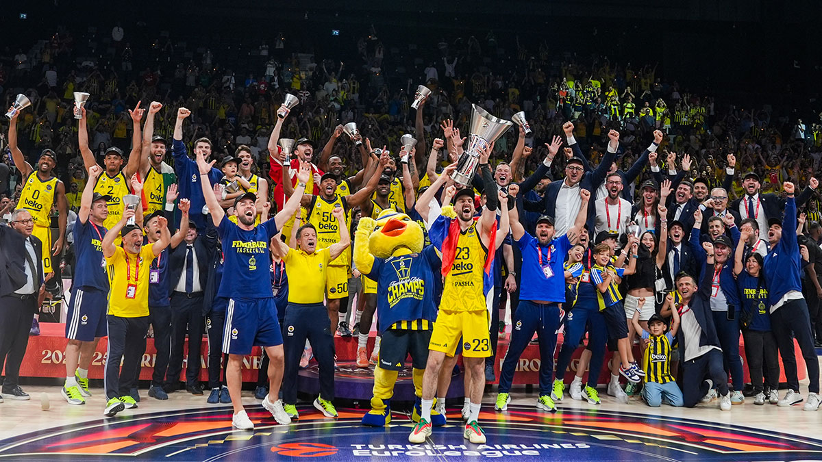 Avrupa'nın en büyüğü! Euroleague'de şampiyon Fenerbahçe Beko