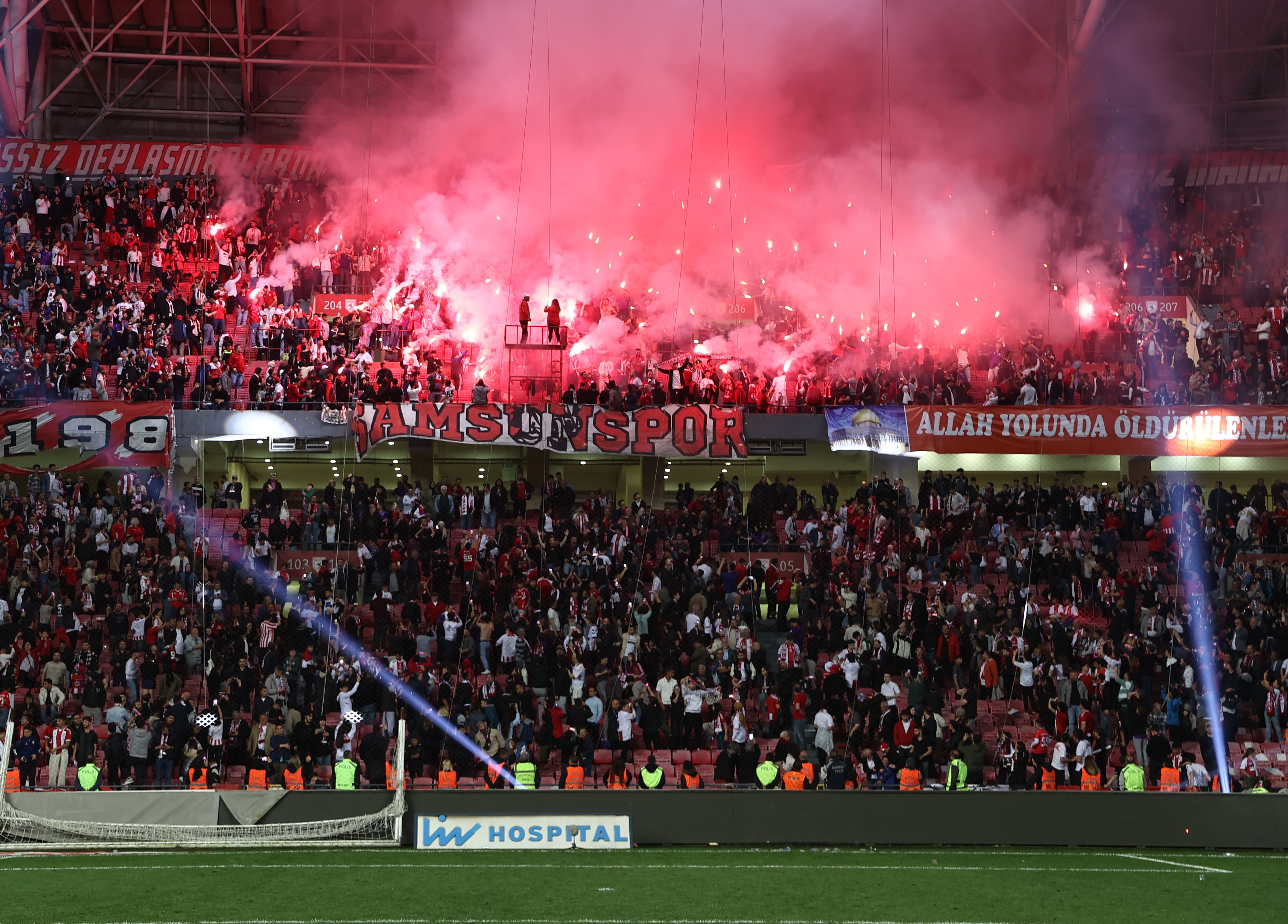 Samsunspor, Avrupa Ligi'ni kutladı