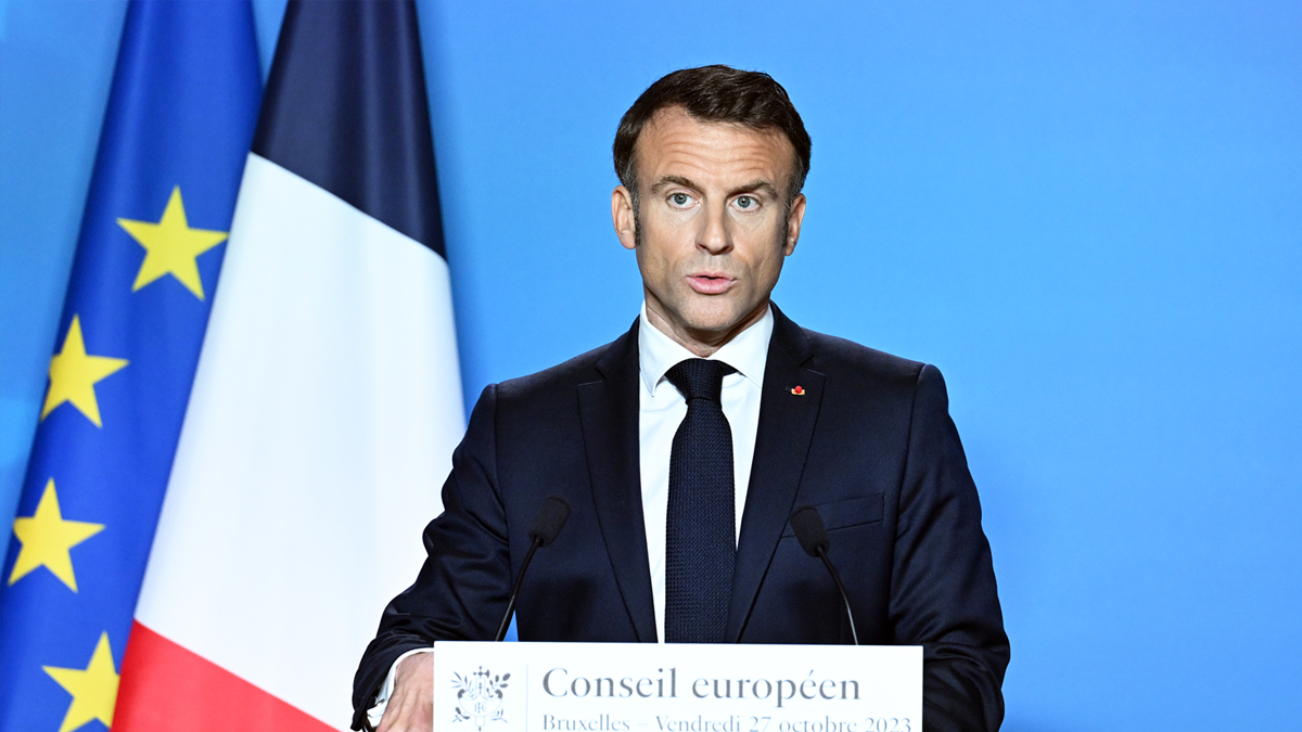 Macron, Grönland'a