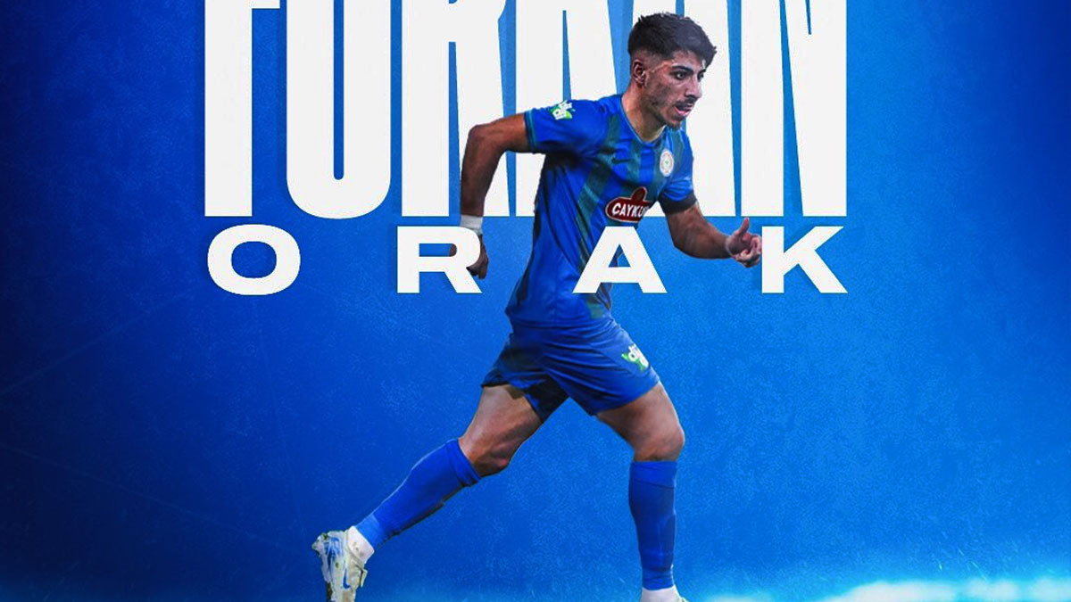 Çaykur Rizespor'un yeni transferi Furkan Orak