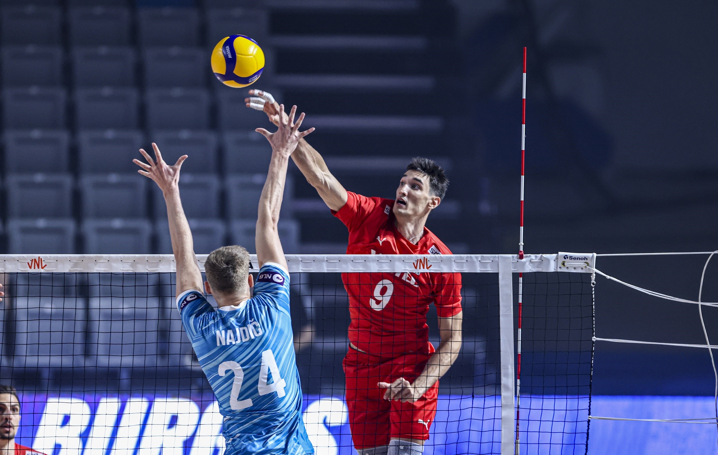 A Milli Erkek Voleybol Takımı, Ukrayna'ya mağlup oldu