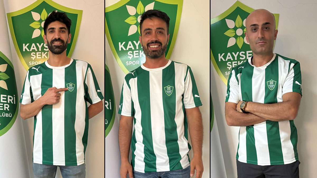 Kayseri Şekerspor'da 3 imza birden