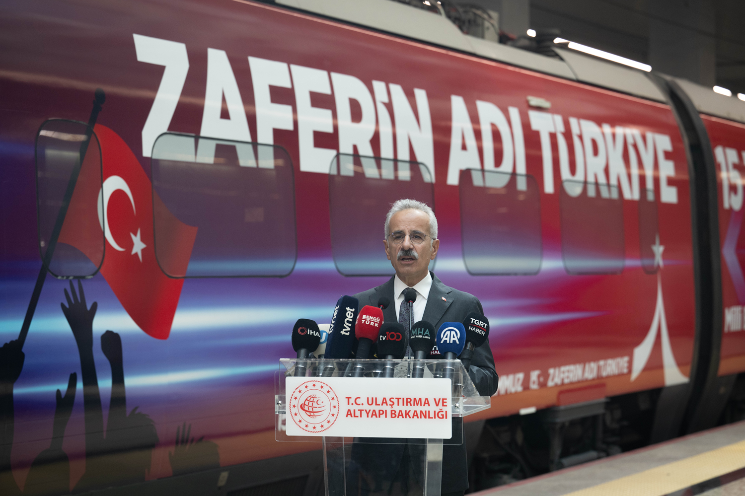 15 Temmuz treni bir kez daha yola çıktı! Uraloğlu: Millet iradesini taşıyacak