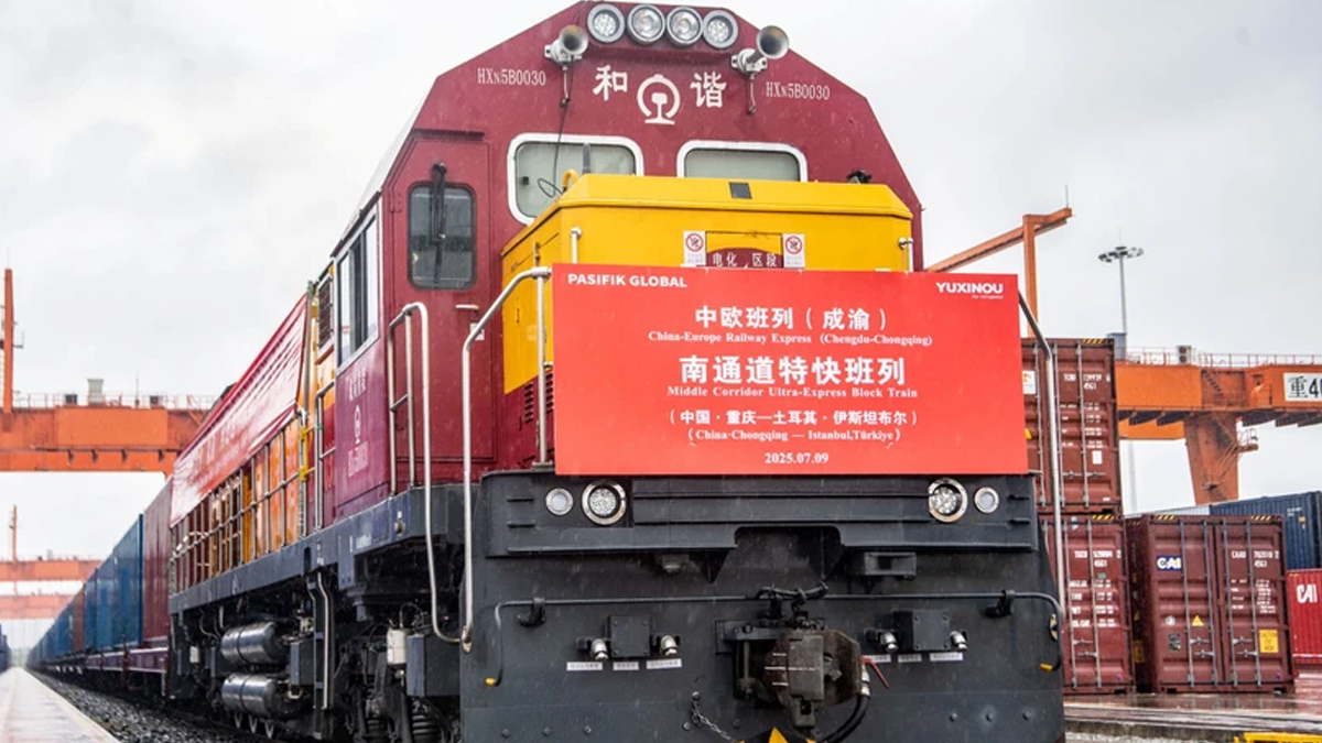'Orta Koridor'da yeni dönem! Çin'den Türkiye'ye düzenli tren seferleri başladı